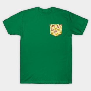 Pocket - Tigers and Leopards Savannah T-Shirt